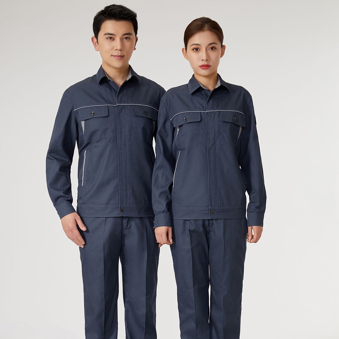 饰品厂专业劳保工作服：定制防护，守护作业